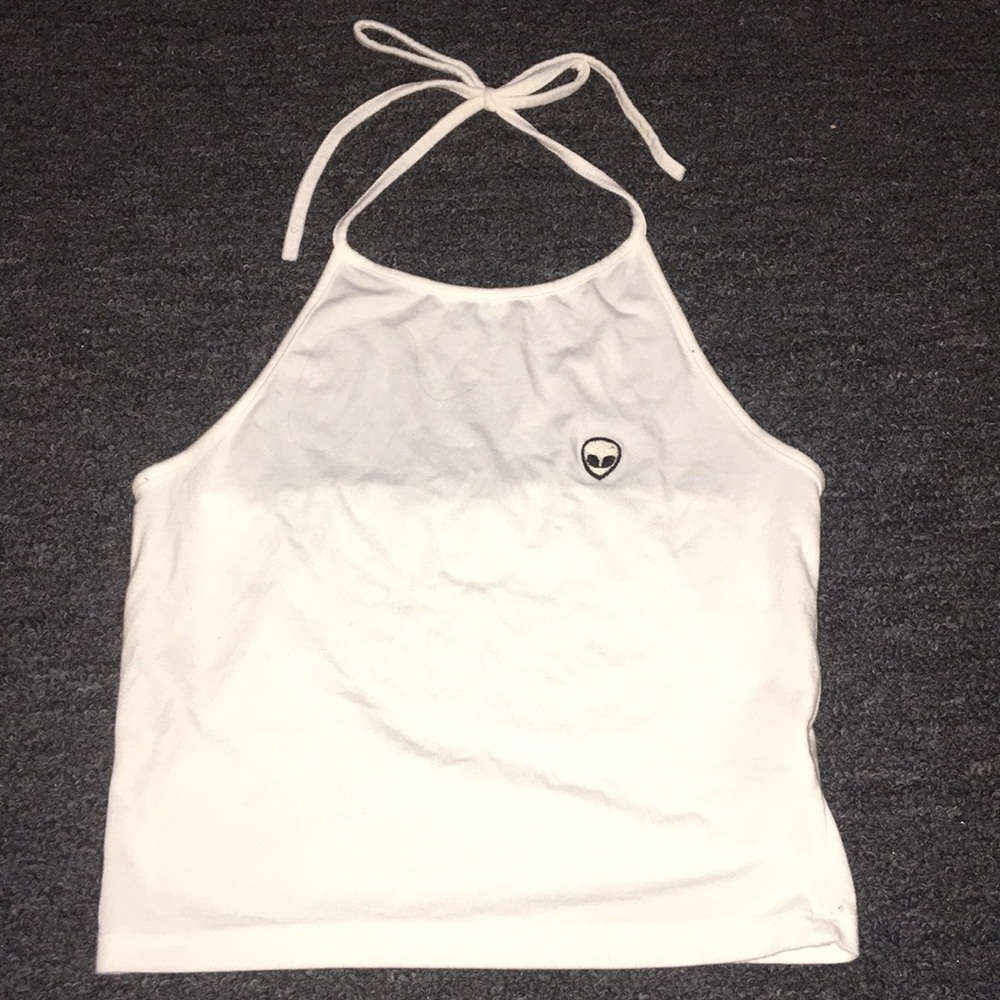 BRANDY MELVILLE - alien adjustable halter top